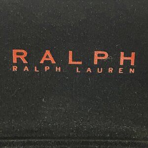 RALPH LAUREN BLACK AUTHENTIC EYEGLASSES SUNGLASSES HARD CLAM SHELL CASE Only